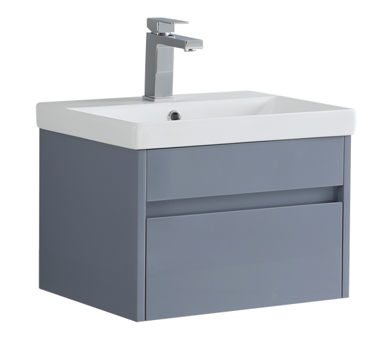 600 mm Wall Hung Vanity Unit with Deep Bowl Basin