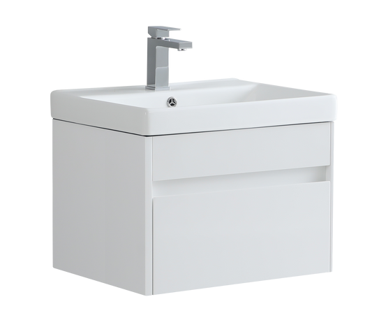 600 mm Wall Hung Vanity Unit with Deep Bowl Basin