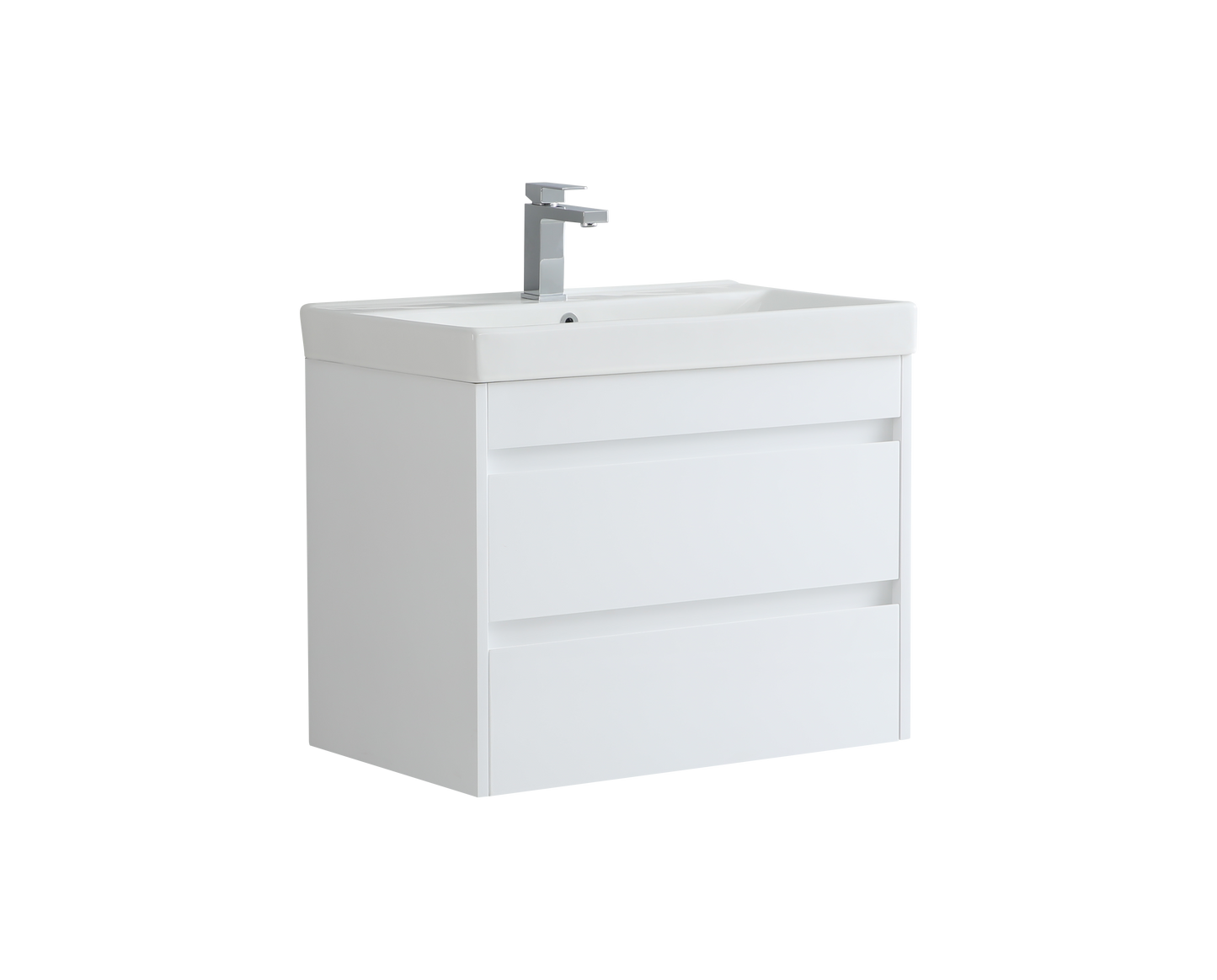 750 mm Wall Hung Vanity Unit With Basin