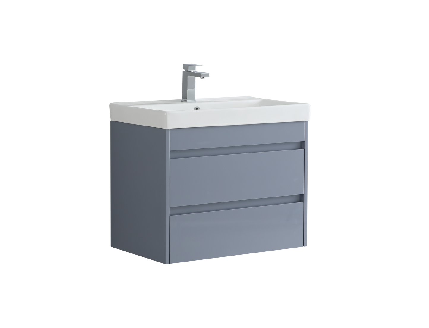 750 mm Wall Hung Vanity Unit With Basin