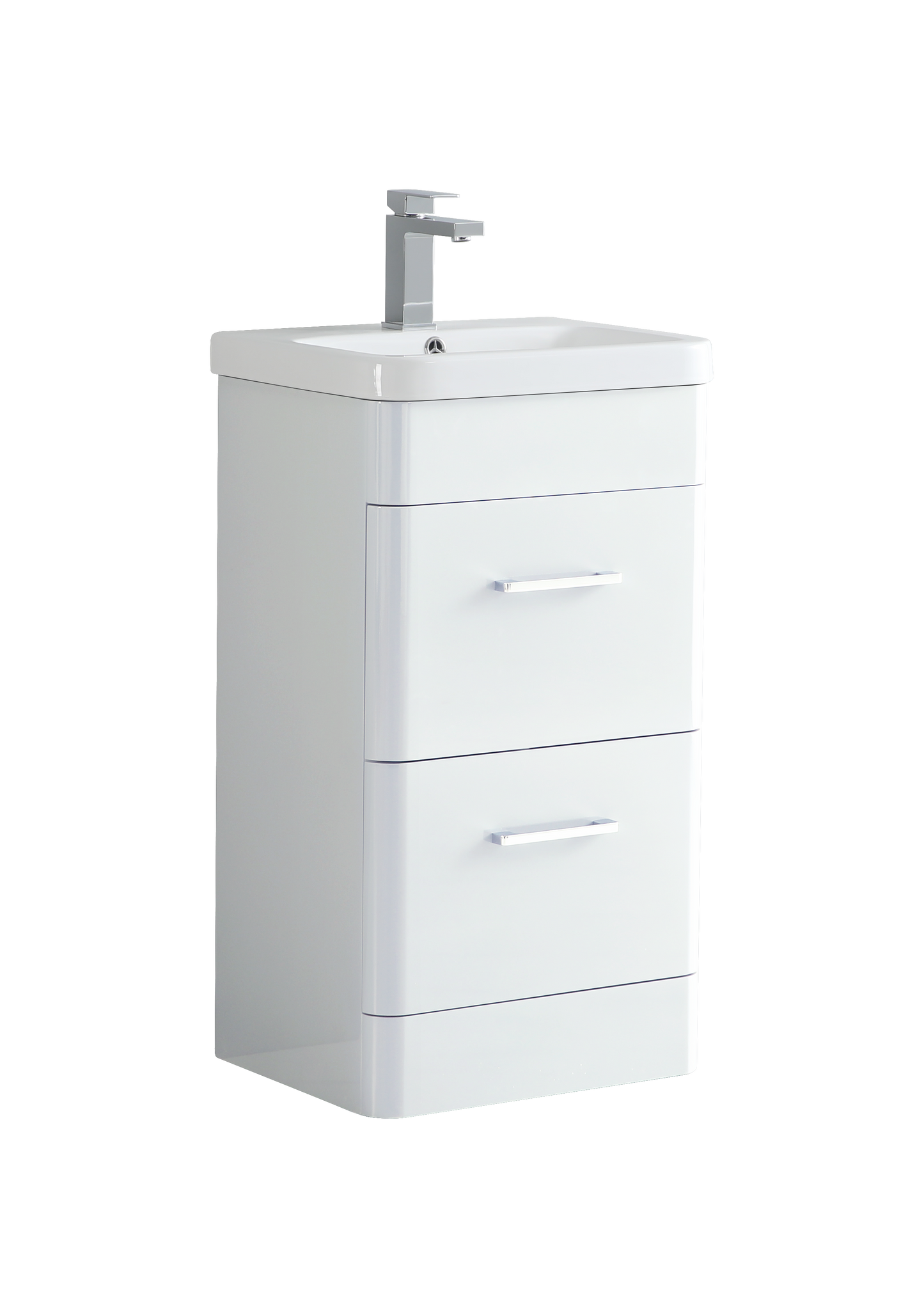500 mm Floor Standing Vanity Unit With Basin