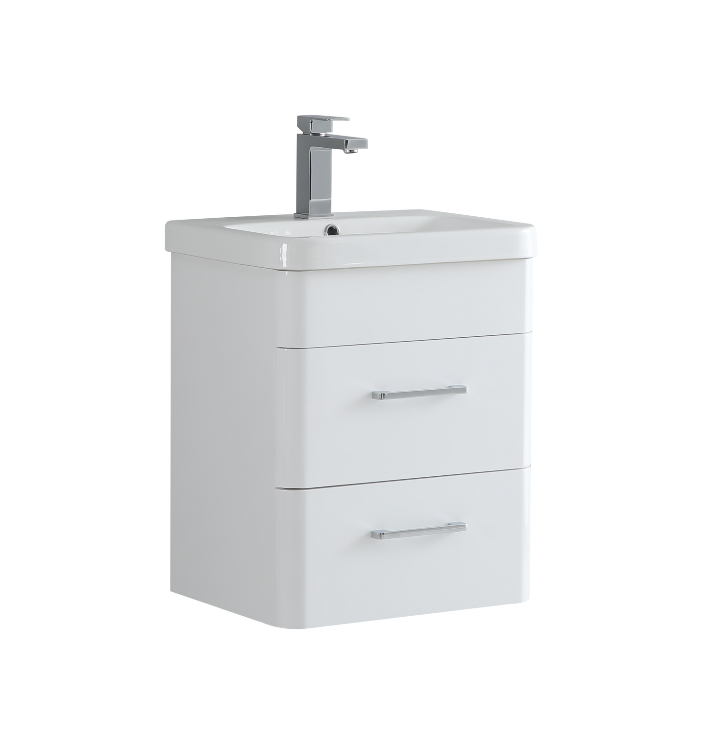 500 mm Wall Hung Vanity Unit With Basin