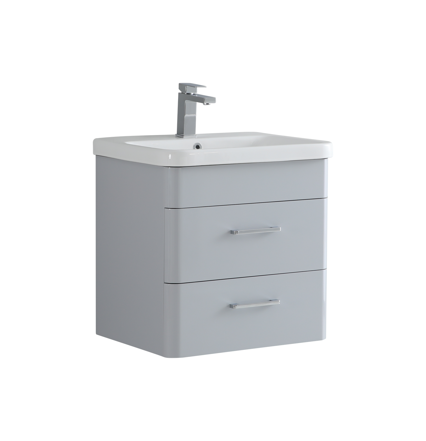 600 mm Vanity Cabinet With Deep Ceramic Basin