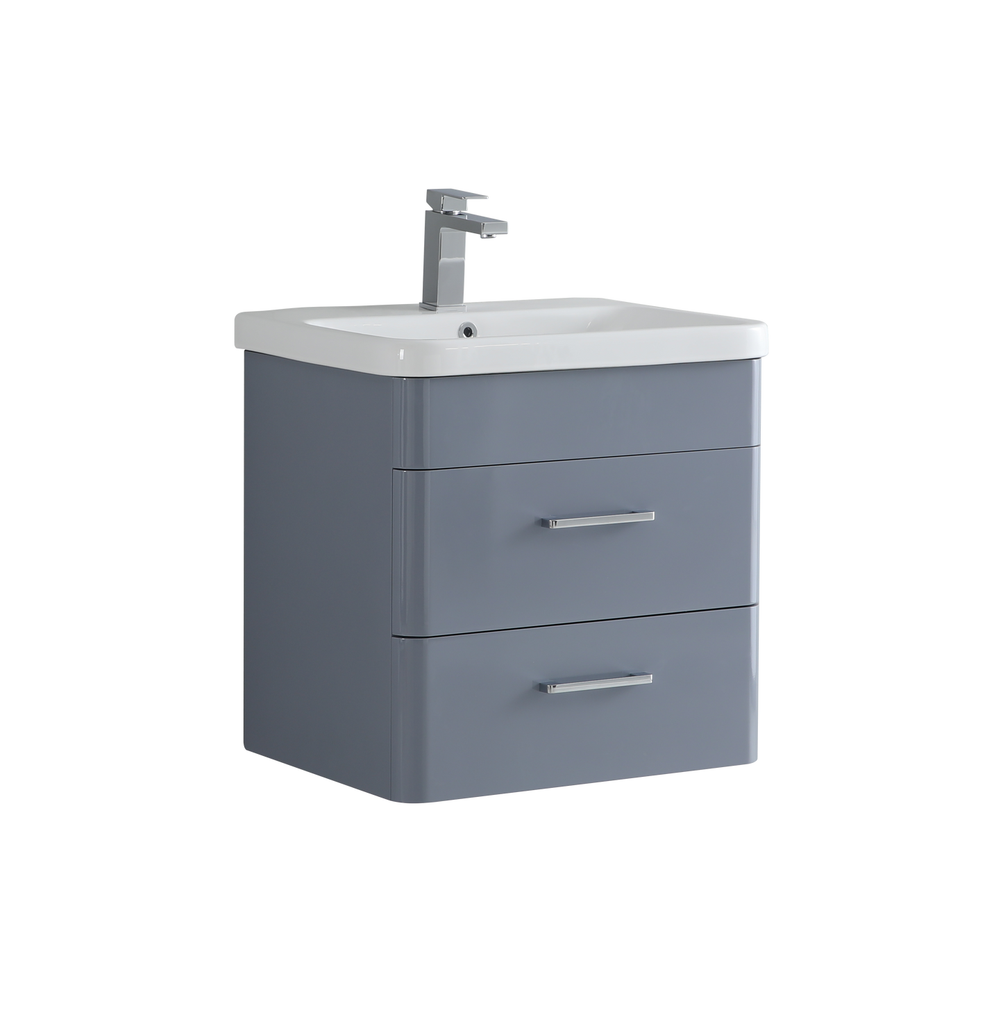600 mm Vanity Cabinet With Deep Ceramic Basin