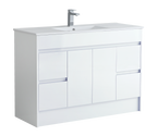 1200 mm dark grey Vanity Unit With Basin doors drawers