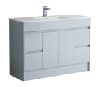 1200 mm dark grey Vanity Unit With Basin doors drawers