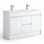 1200mm Double Basin Floor Standing Vanity Unit