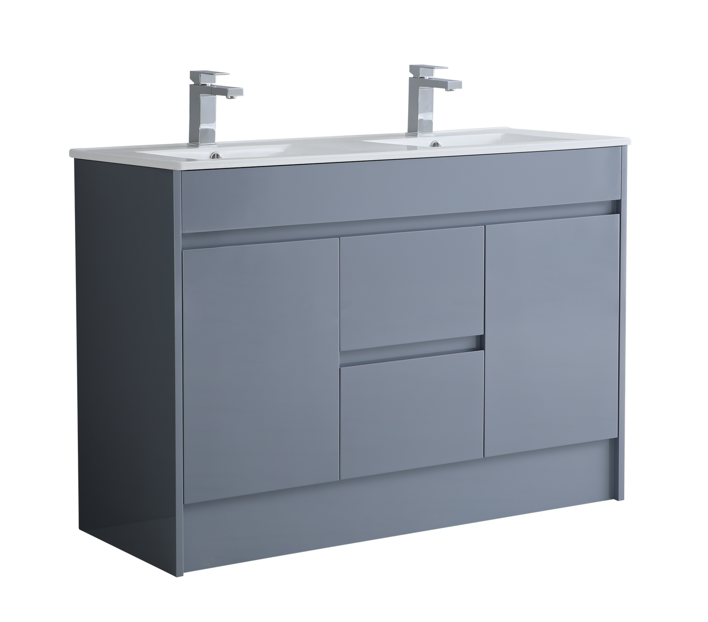 1220 mm Vanity Unit with Double Basin