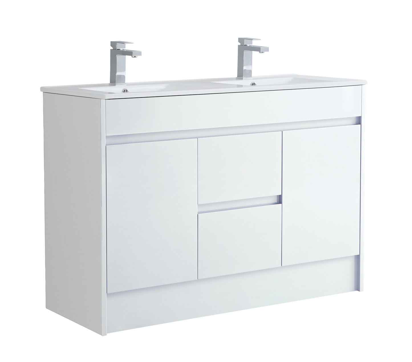 1220 mm Vanity Unit with Double Basin