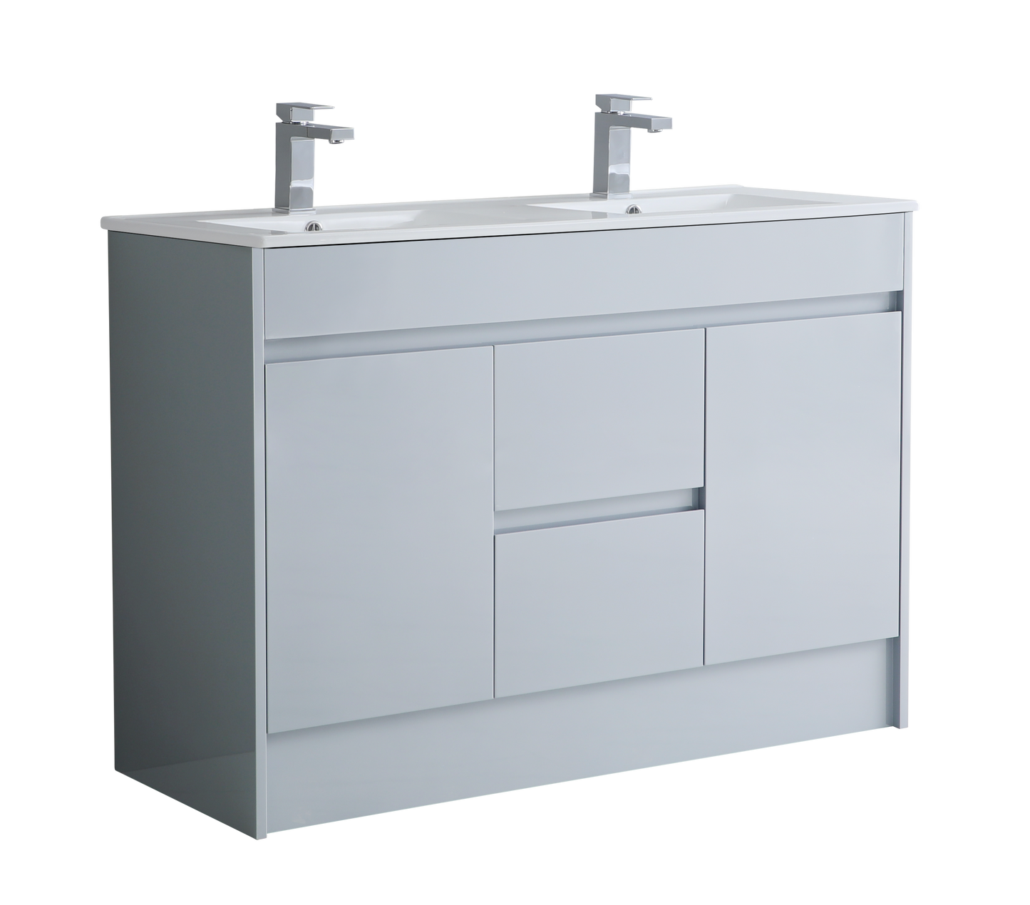 1220 mm Vanity Unit with Double Basin