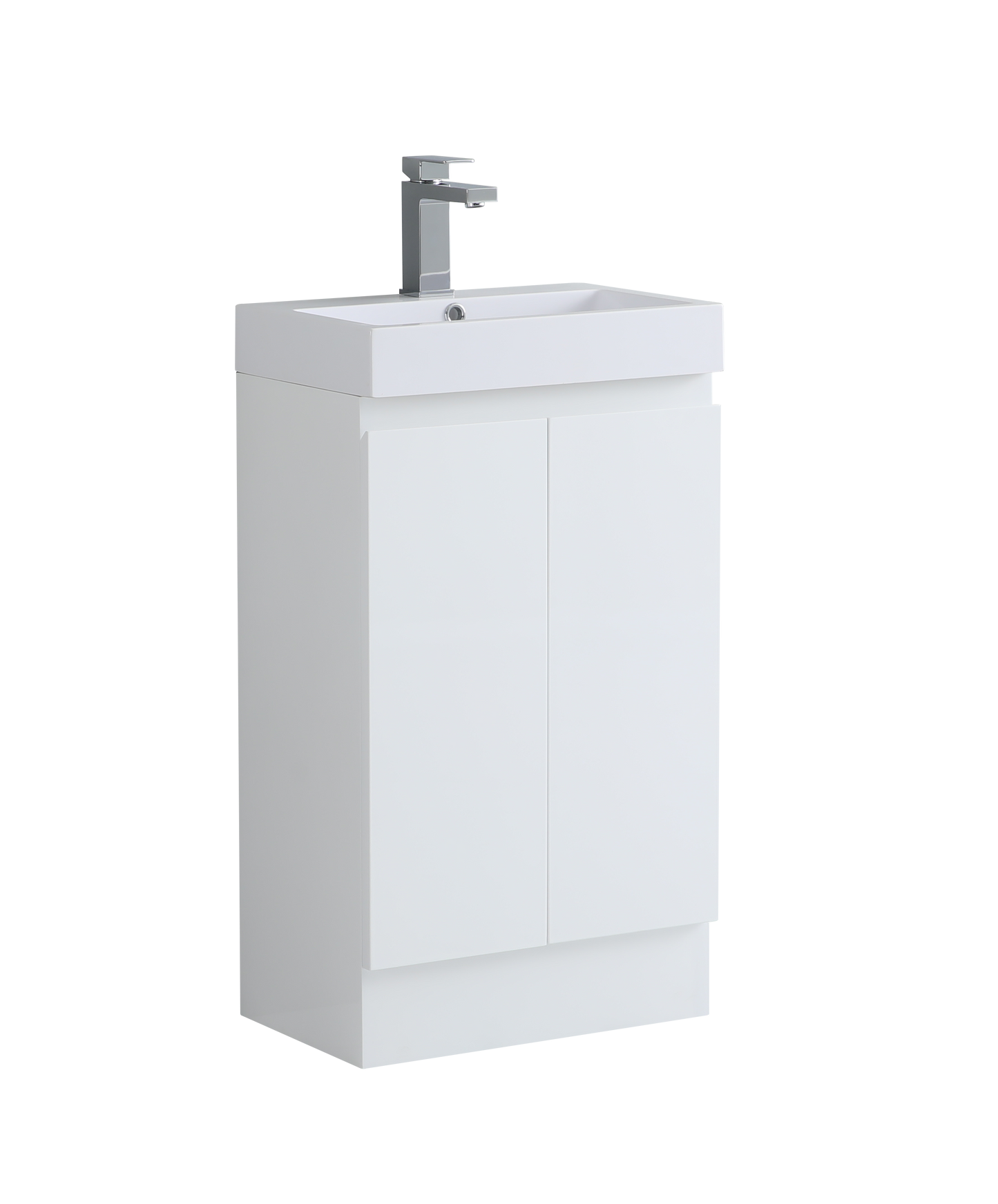 490 mm Cloakroom Vanity Unit Cabinet With Basin