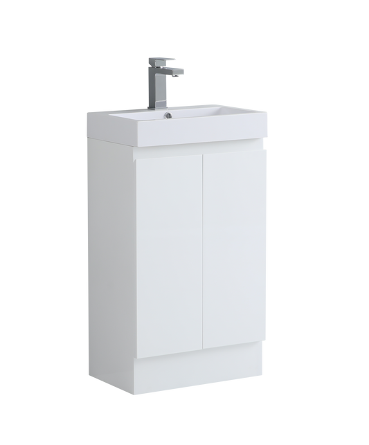 490 mm Cloakroom Vanity Unit Cabinet With Basin