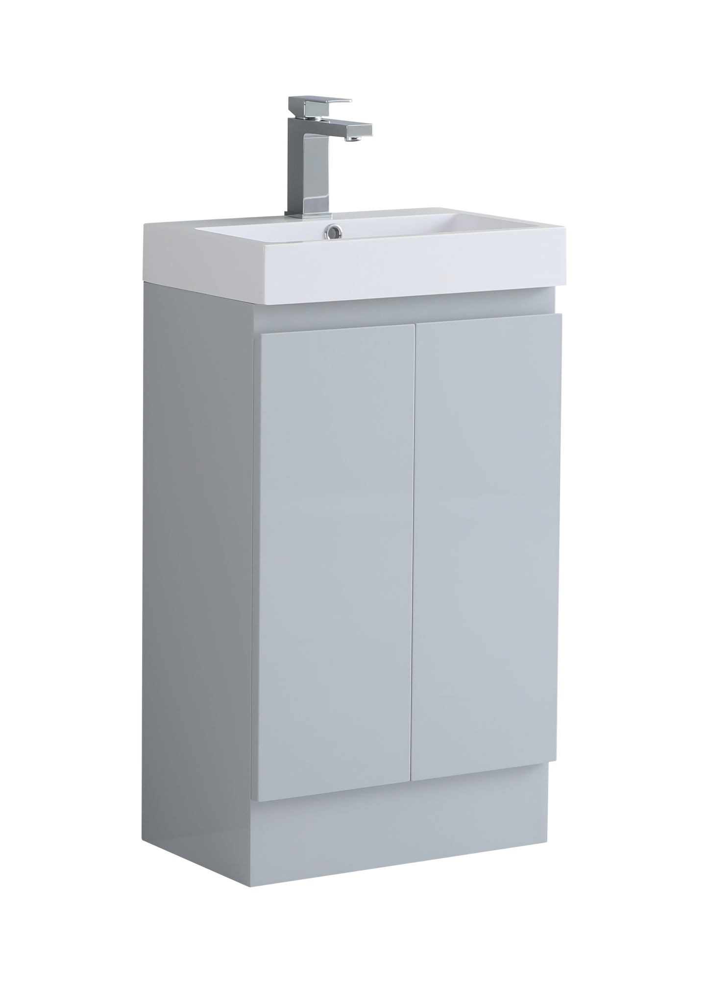 490 mm Cloakroom Vanity Unit Cabinet With Basin