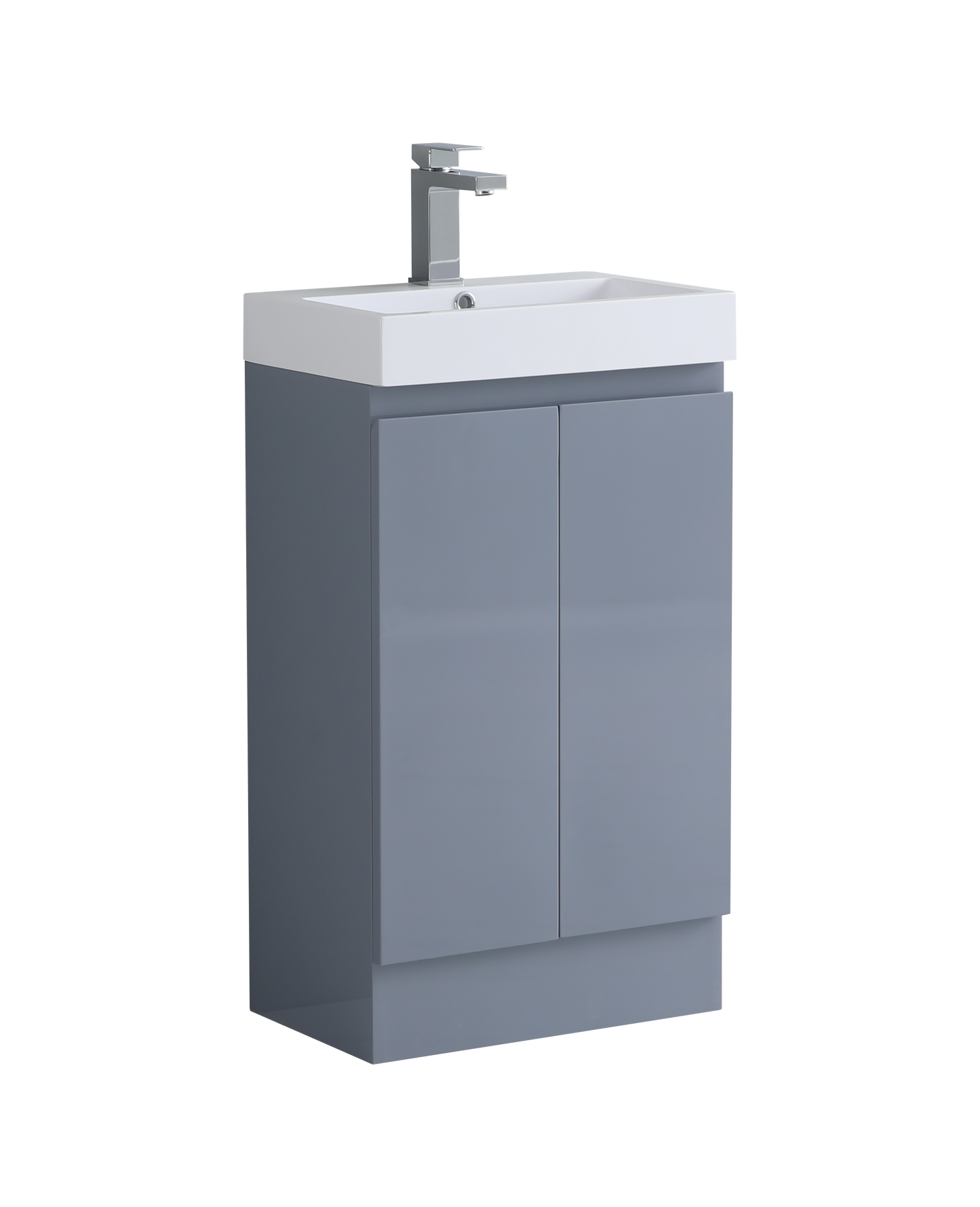490 mm Cloakroom Vanity Unit Cabinet With Basin