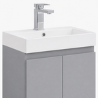 490mm Compact Floor Standing Vanity Unit with Basin