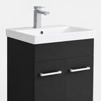500mm Floor Standing Vanity Unit with Basin and Chrome Handles