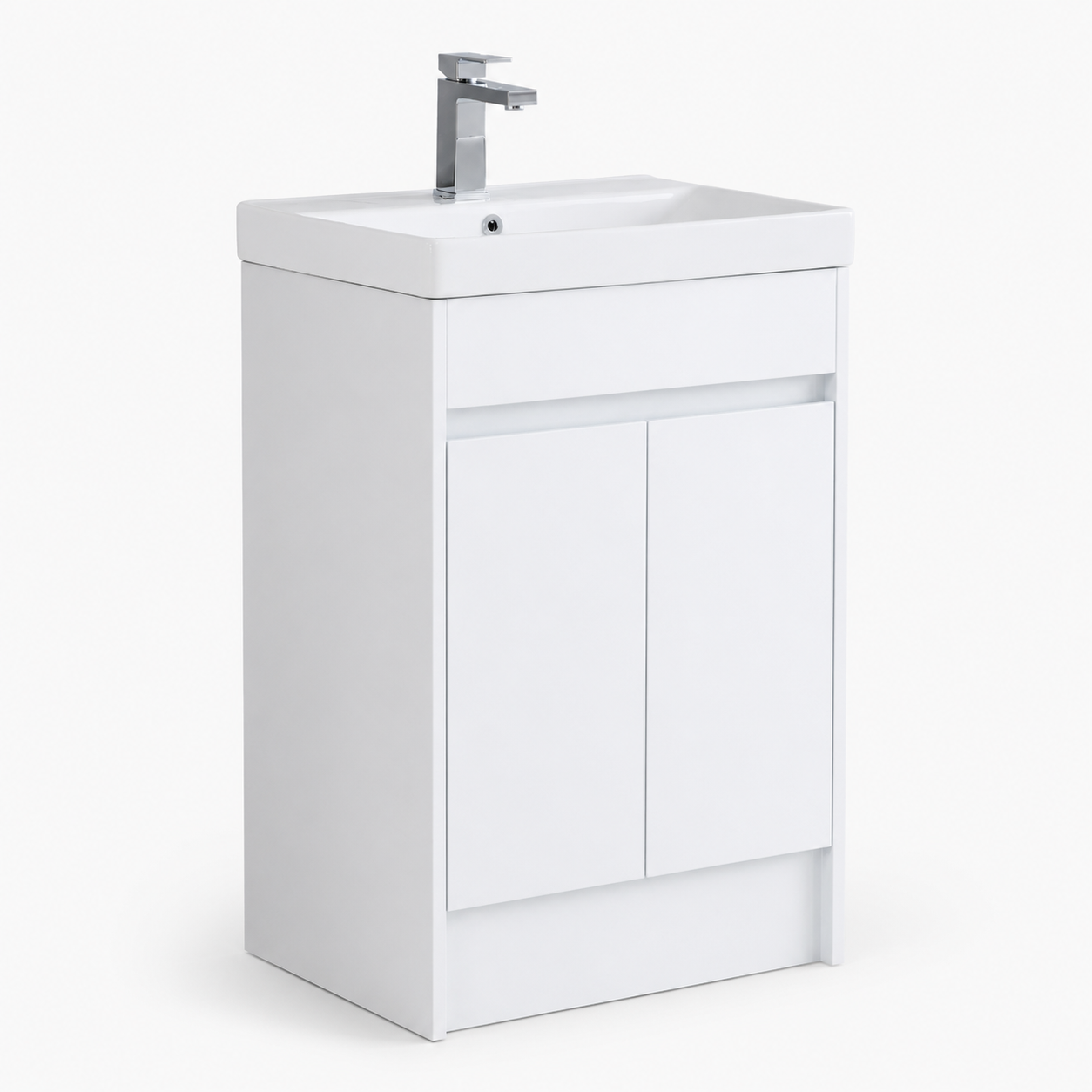 600mm Floor Standing Vanity Unit with Basin