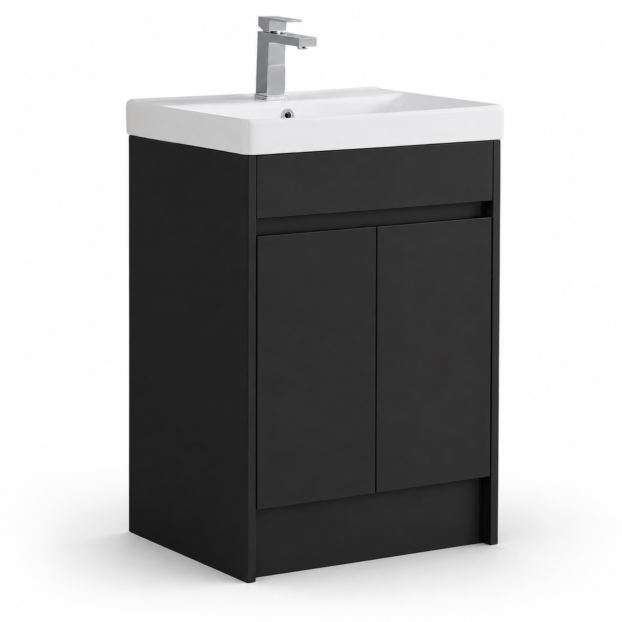 600mm Floor Standing Vanity Unit with Basin