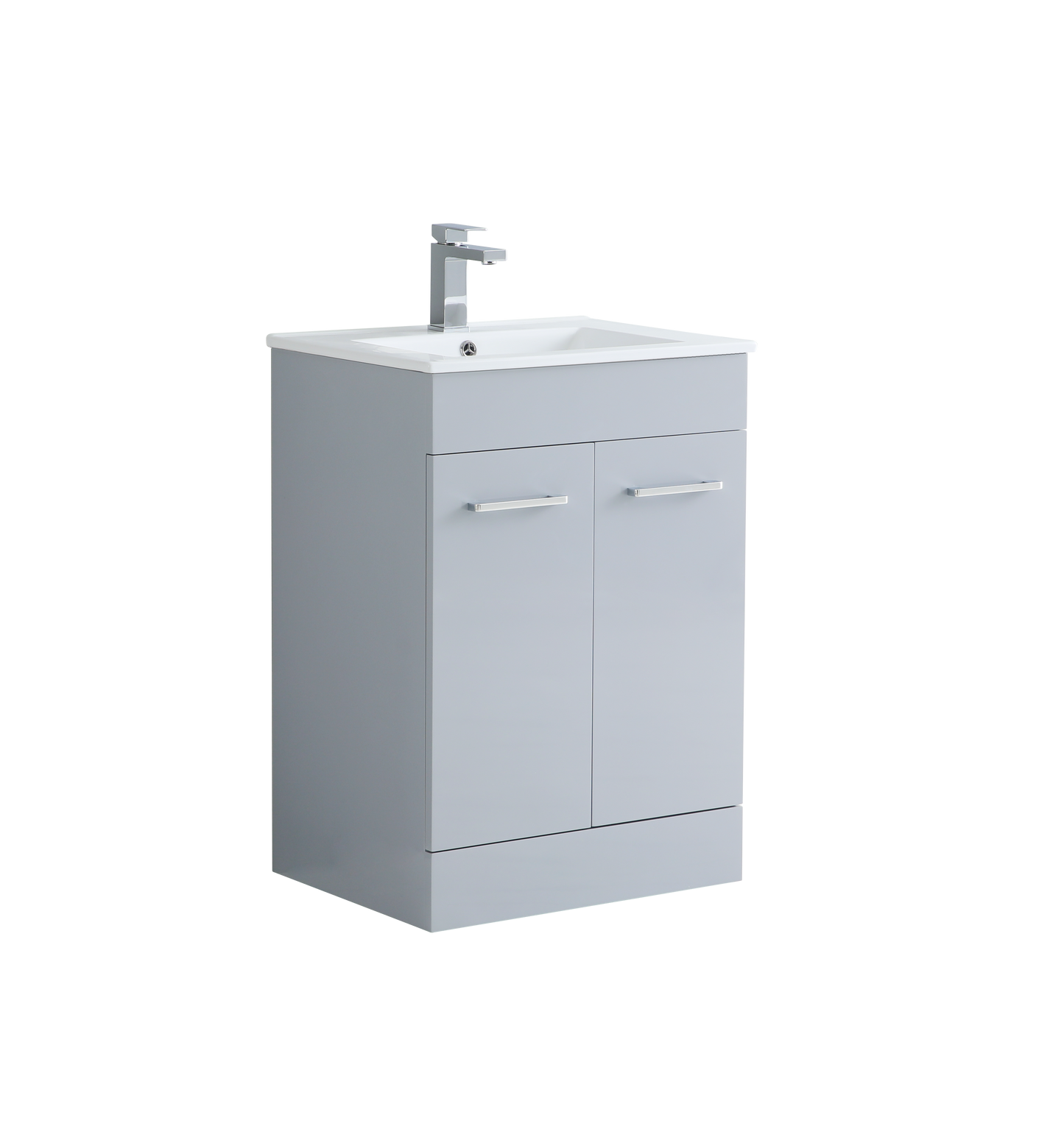 600mm Vanity Unit with Basin 2 Soft Closing Doors