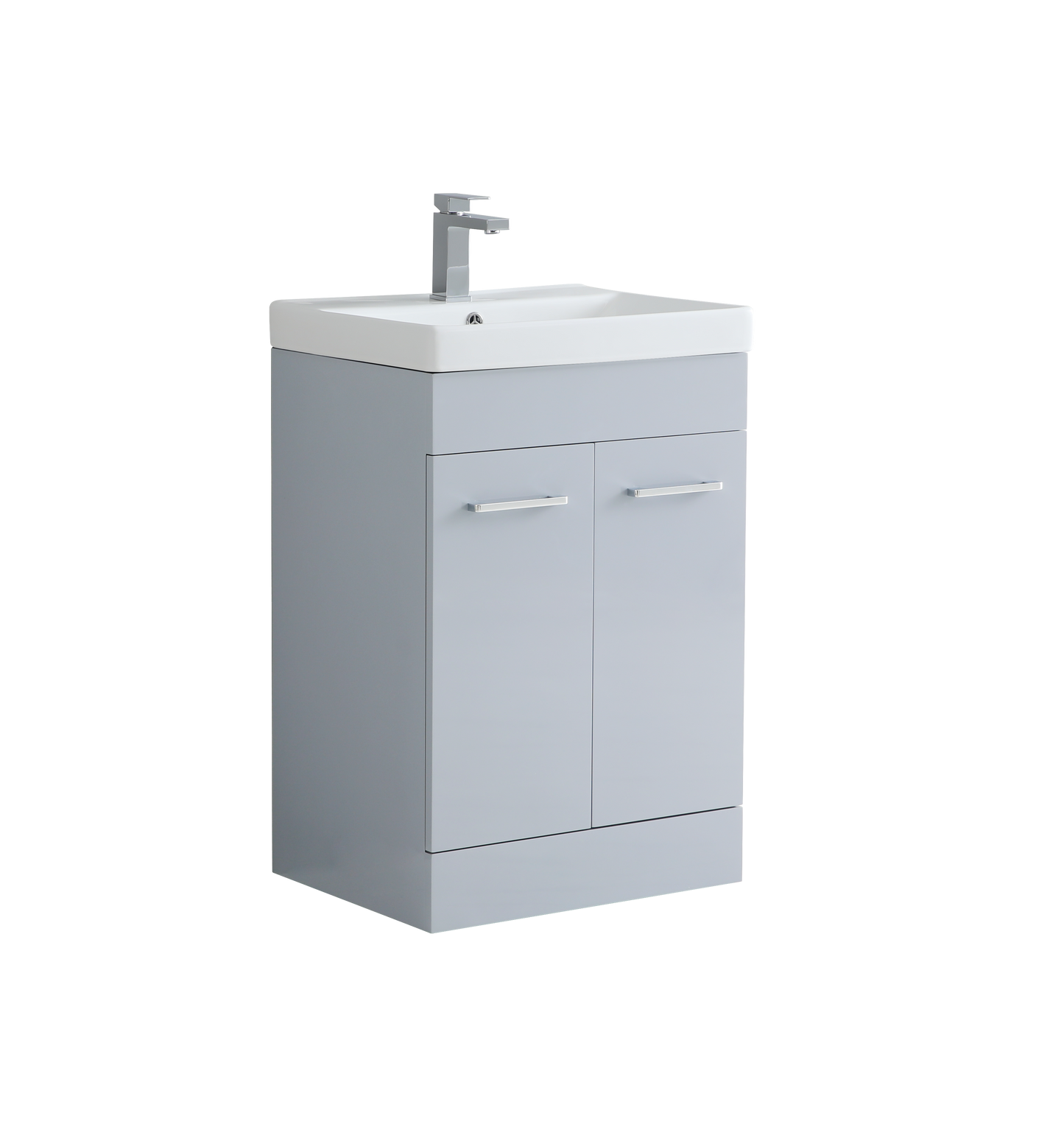 600mm Vanity Unit with Basin 2 Soft Closing Doors