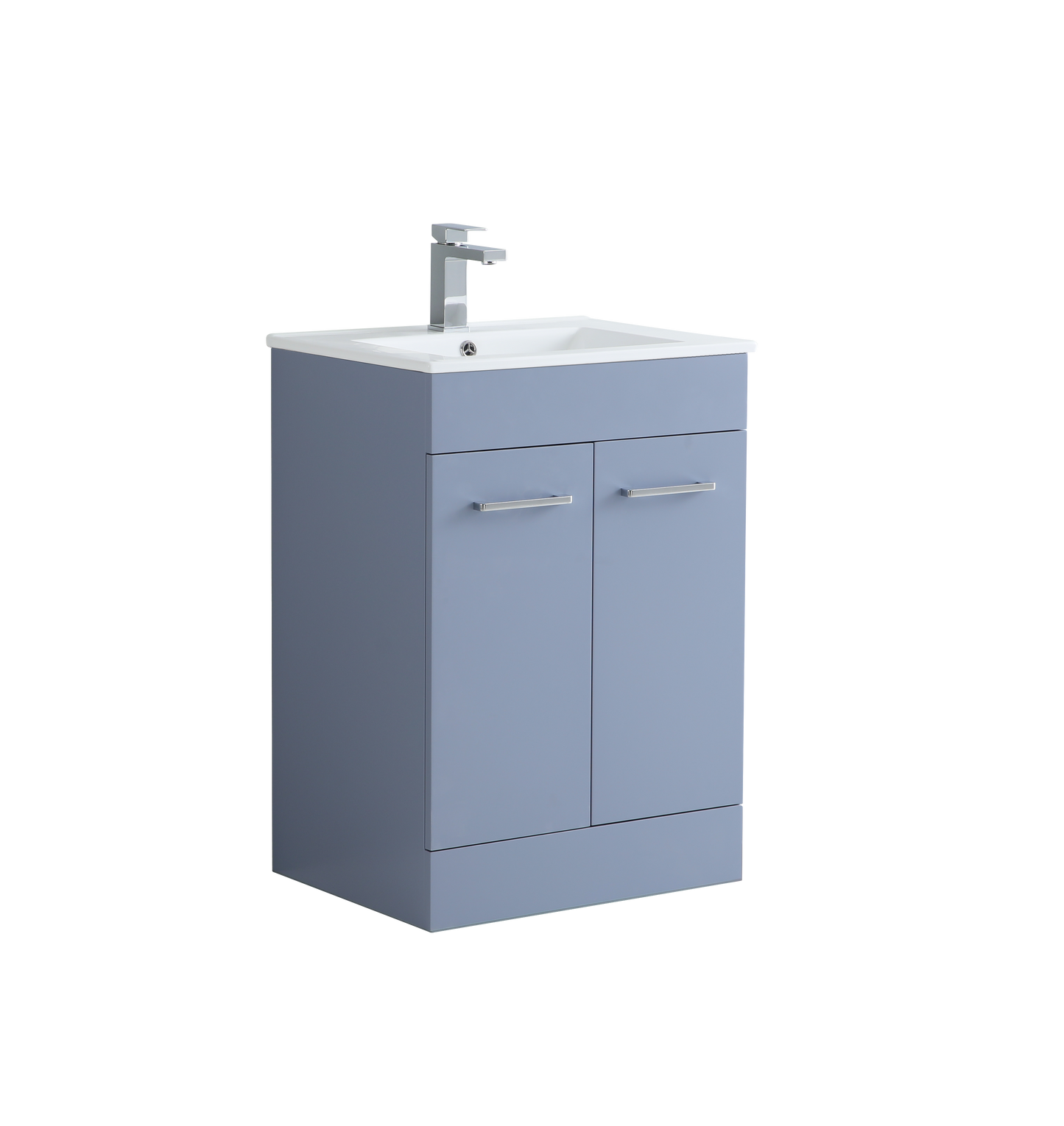 600mm Vanity Unit with Basin 2 Soft Closing Doors