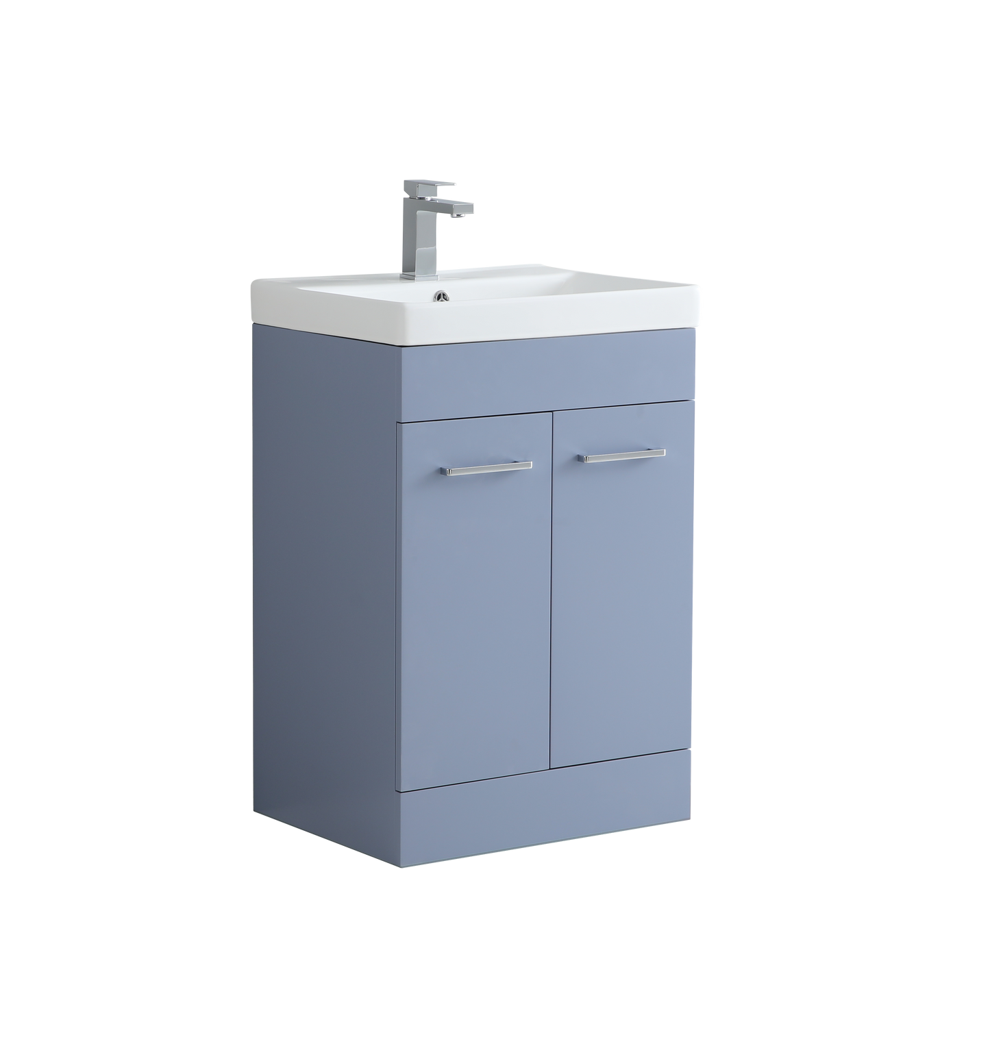 600mm Vanity Unit with Basin 2 Soft Closing Doors