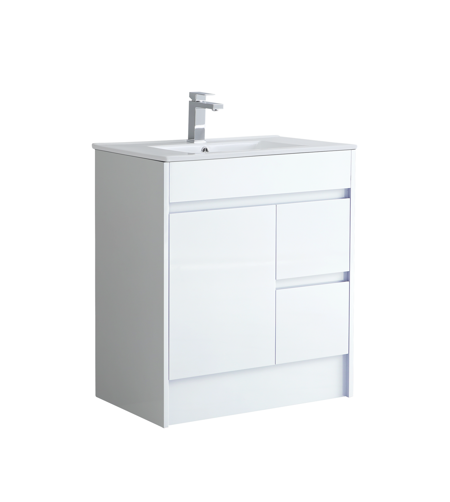750 Floor Standing Vanity Unit With Basin