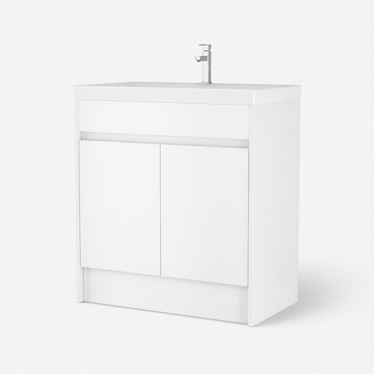 800mm Floor Standing Vanity Unit with Basin