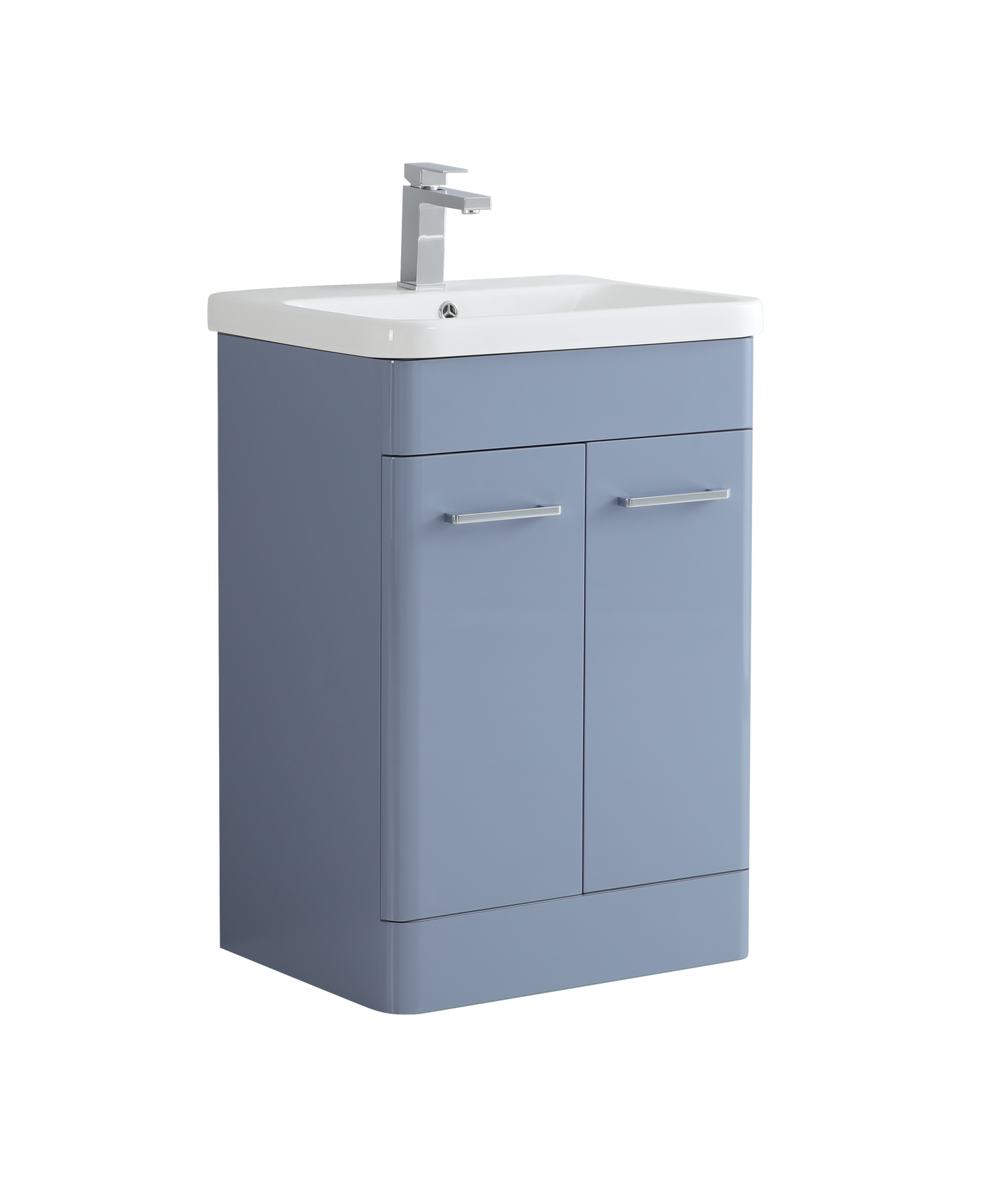 600 mm Floor Standing Vanity Unit with Basin