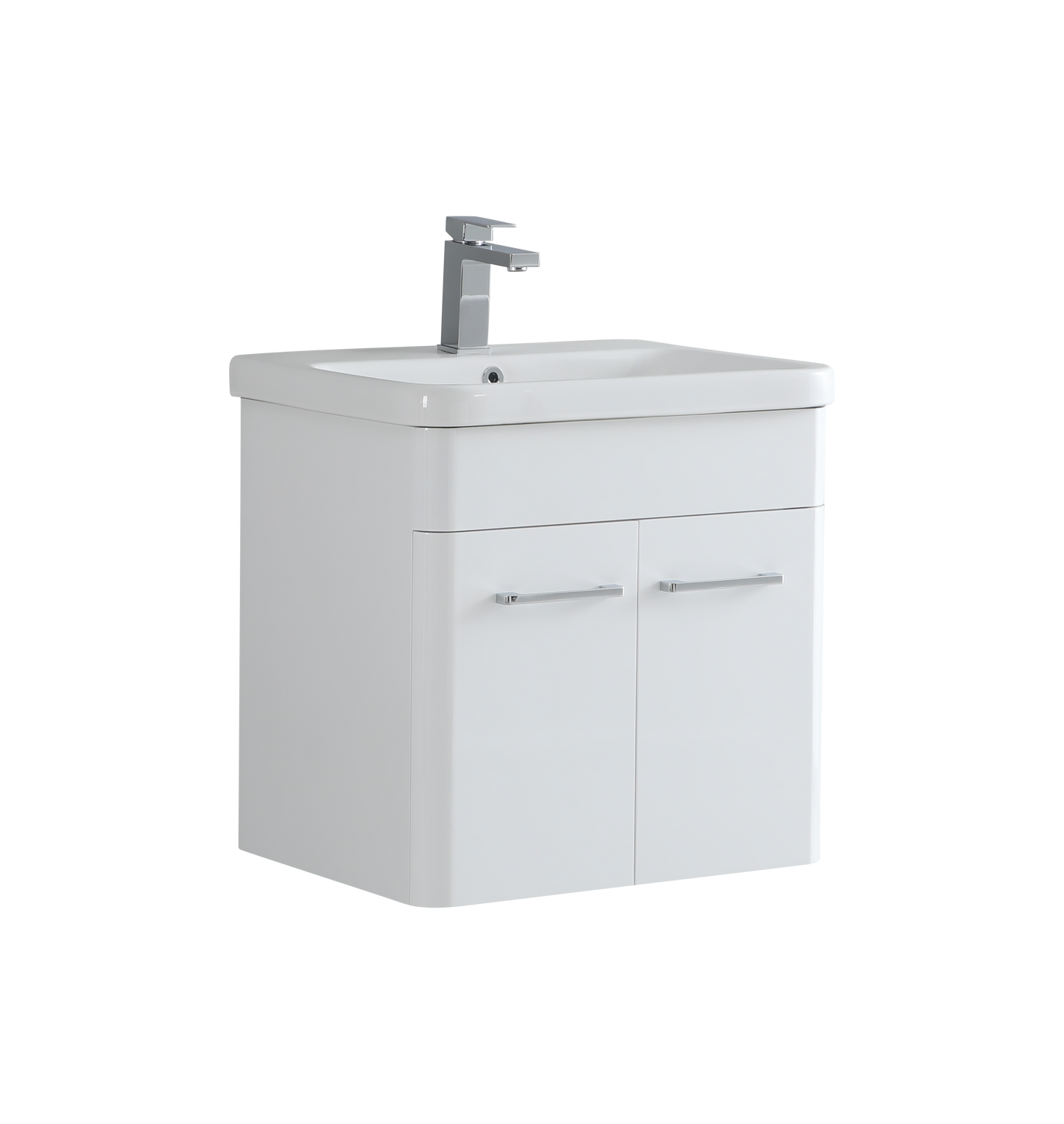 600 mm Wall Hung Vanity Unit With Basin