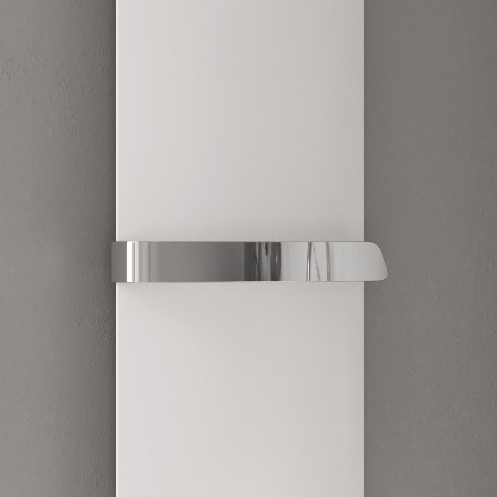 PICOLI Heated Towel Rail Designer Tall Radiator White Black Gun Metal