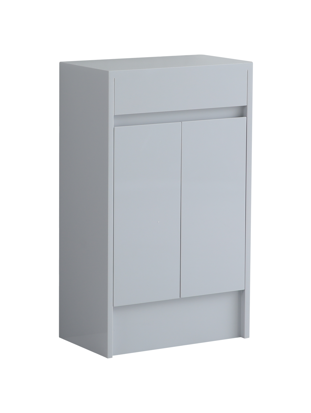 500mm Waterproof Bathroom Storage Cabinet in Light Grey