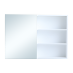 1000mm Mirror Cabinet Combines Practical Storage
