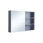 1100mm Mirror Cabinet Combines Practical Storage