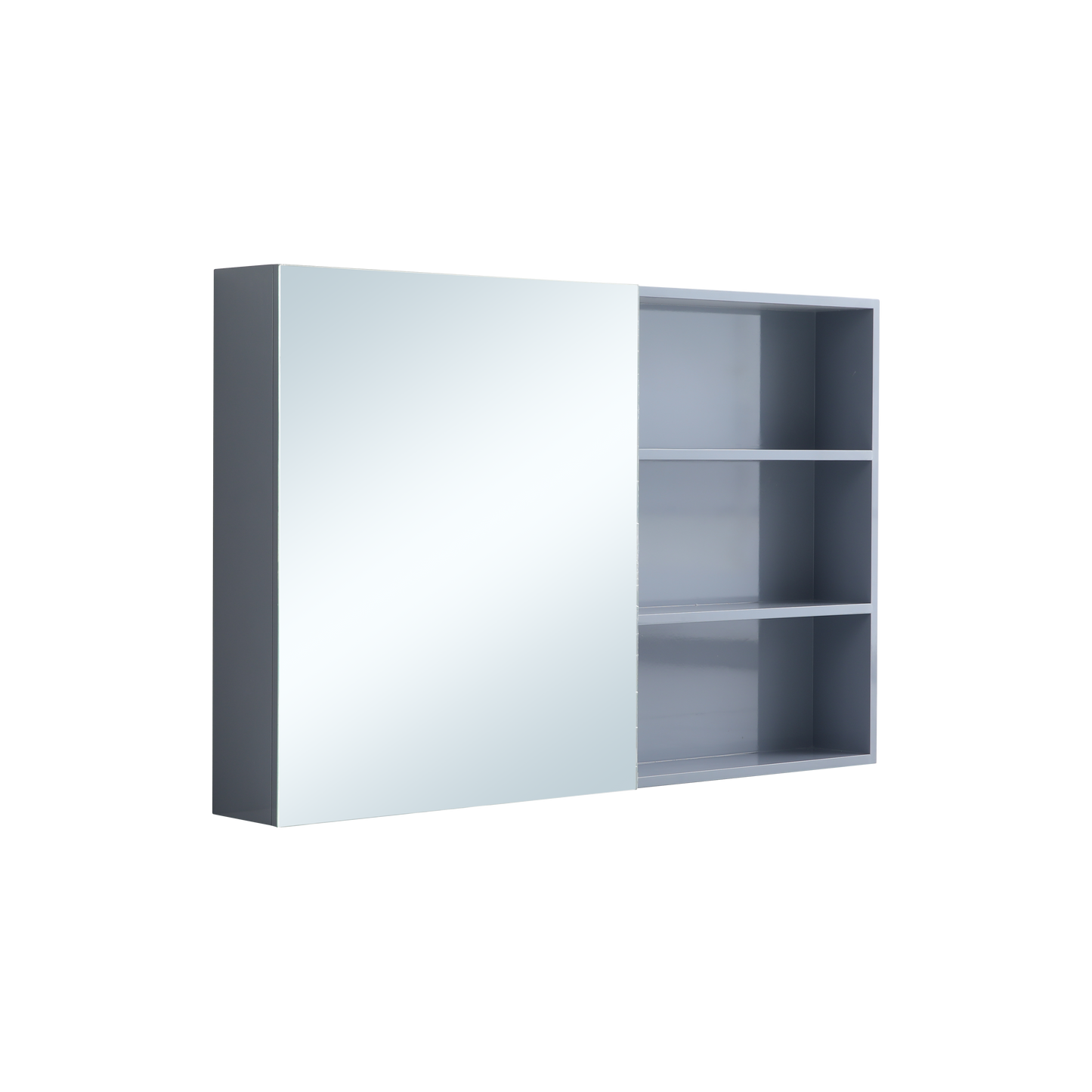 1100mm Havana Mirror Cabinet