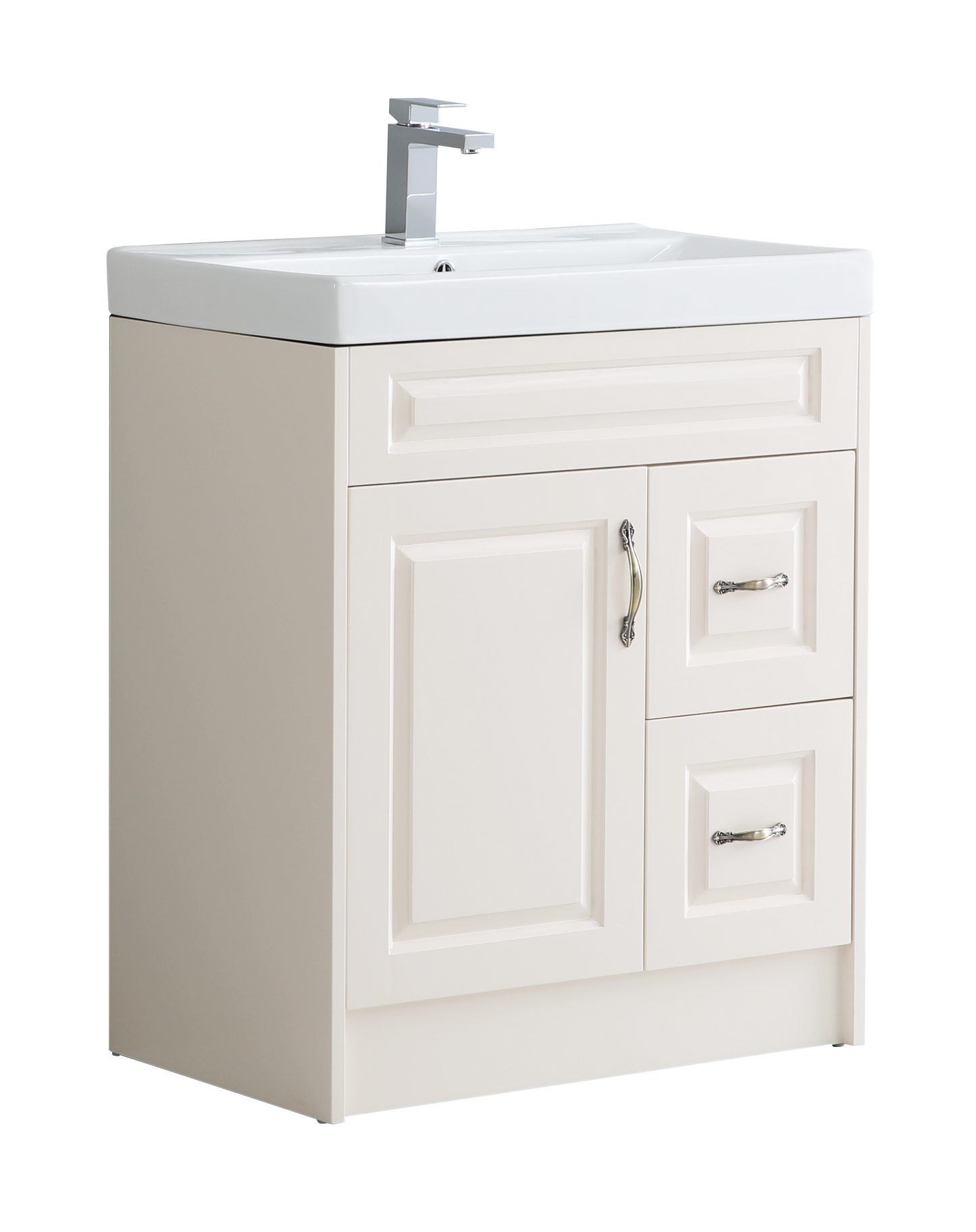 750mm Grace Free Standing Traditional Vanity Unit with Basin and Soft Closing Doors