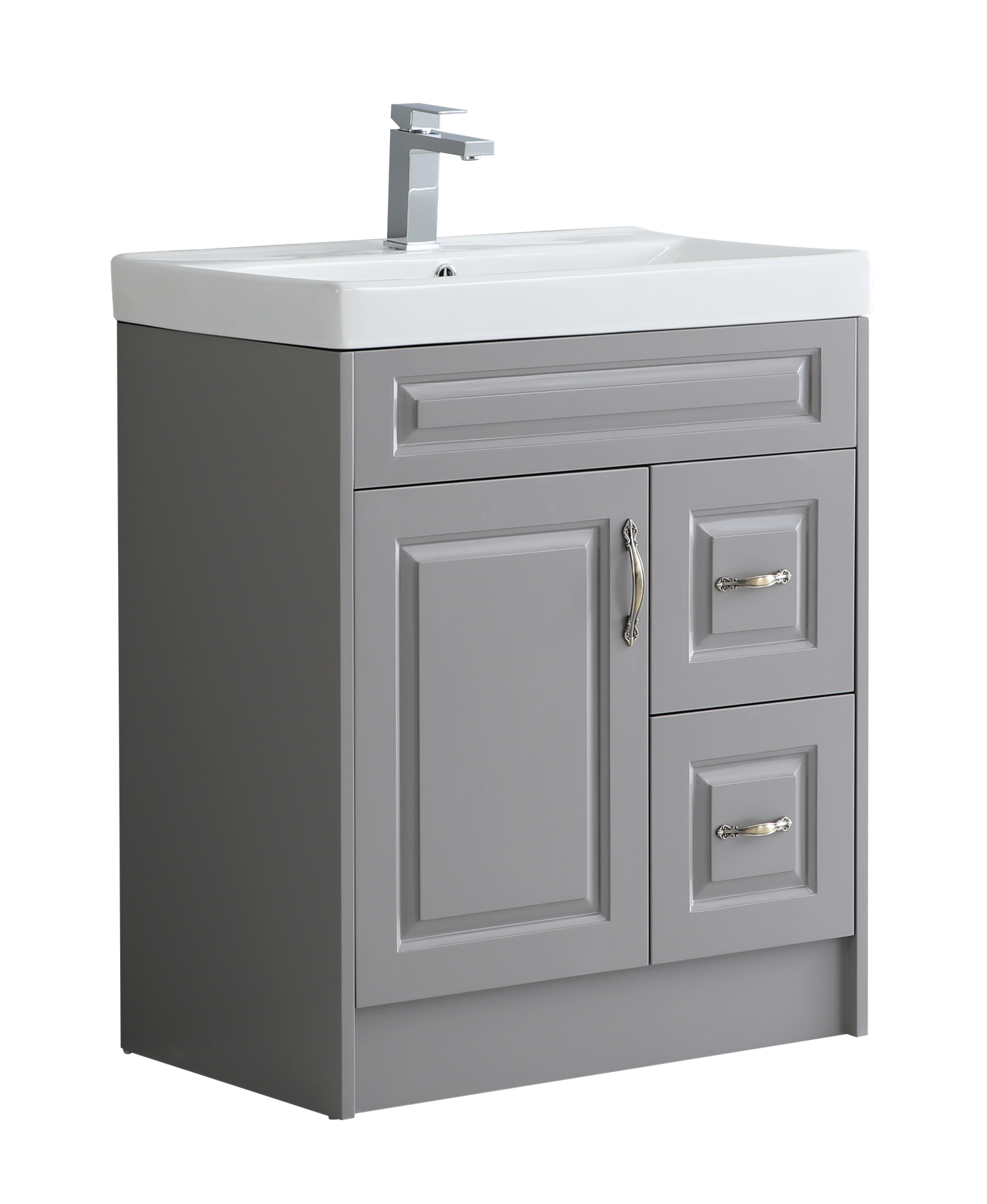 750mm Grace Free Standing Traditional Vanity Unit with Basin and Soft Closing Doors