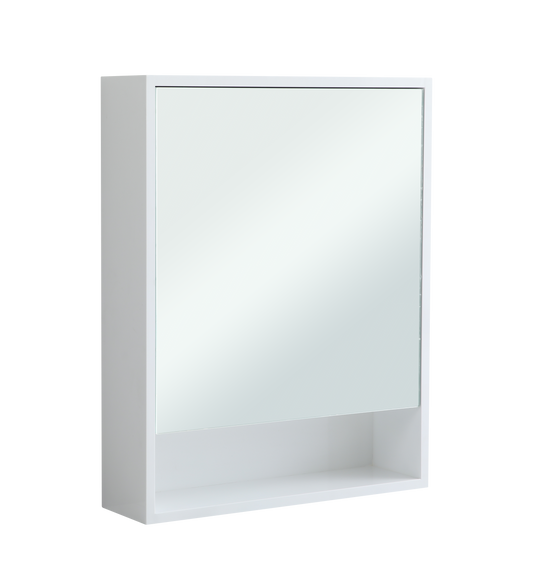 600mm Mirror Cabinet High Gloss Waterproof