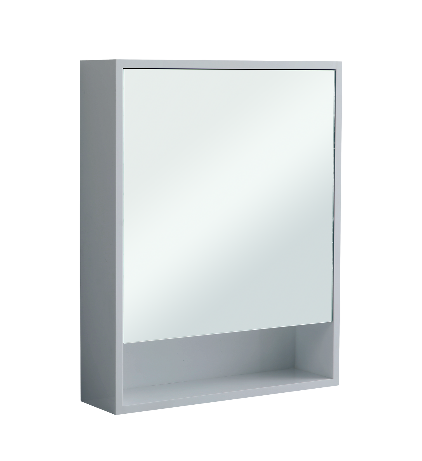 600mm Mirror Cabinet High Gloss Waterproof