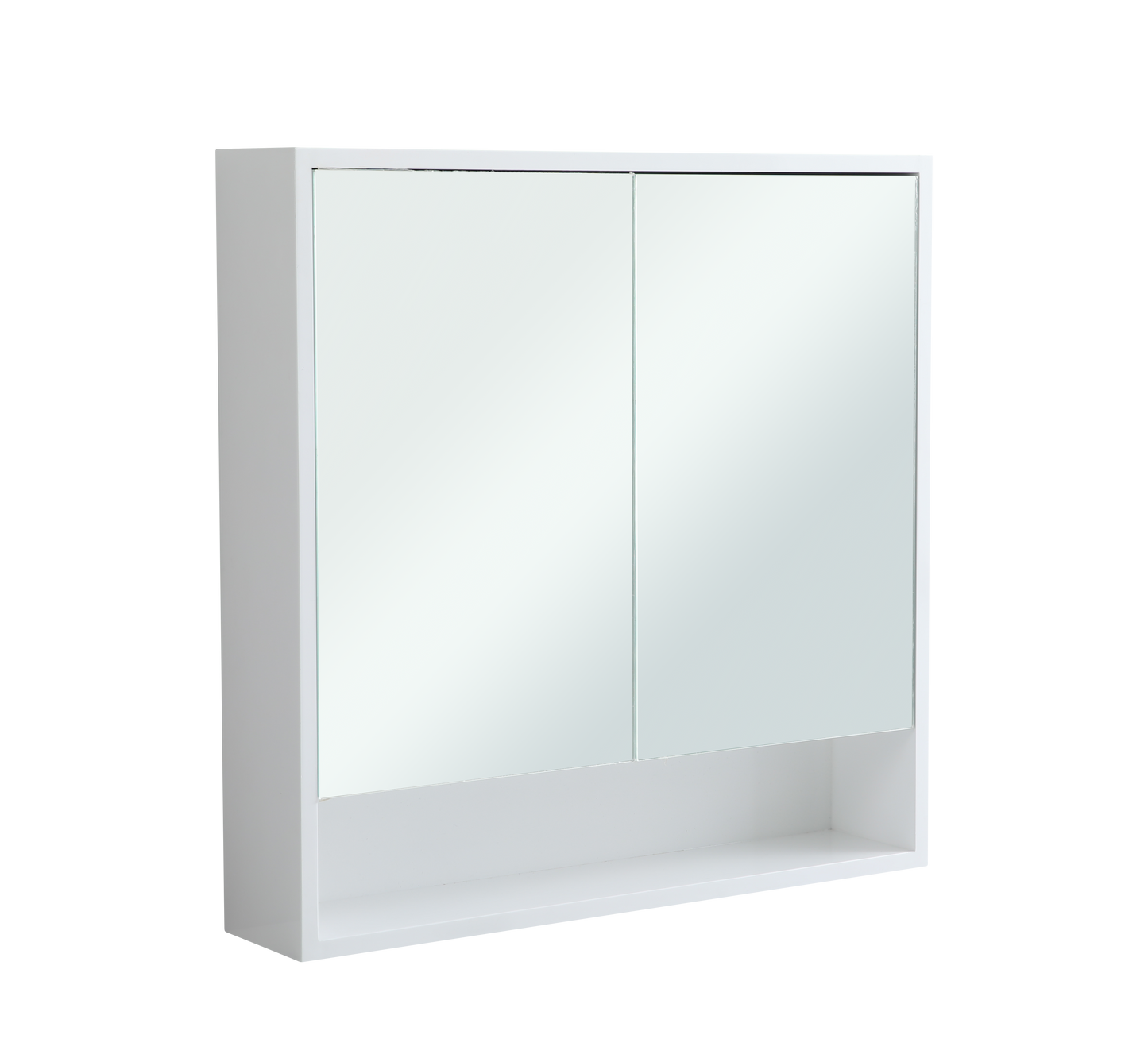 750mm Mirror Storage Cabinet with 2 Soft Closing Doors