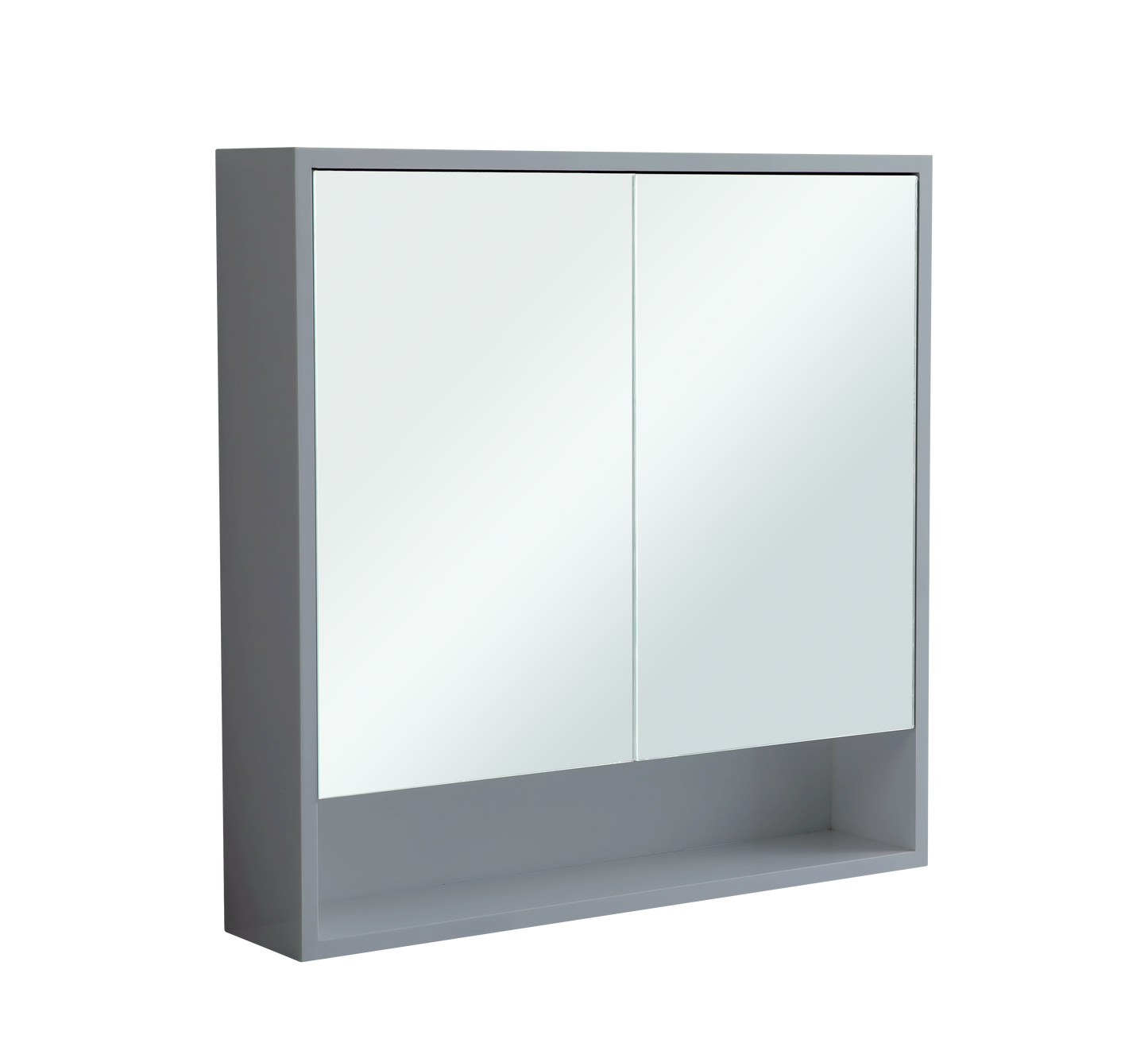 750mm Mirror Storage Cabinet with 2 Soft Closing Doors