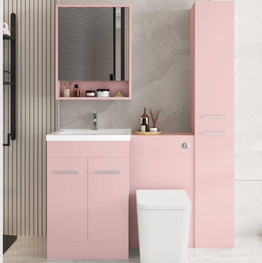 Pink Matt Vanity Combination Pack