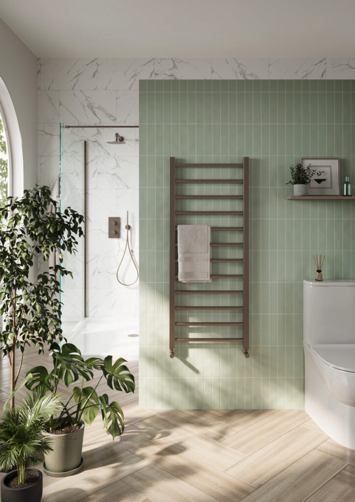 500mm x1200 mm Alexa Heated Towel Rail Bathroom Radiator