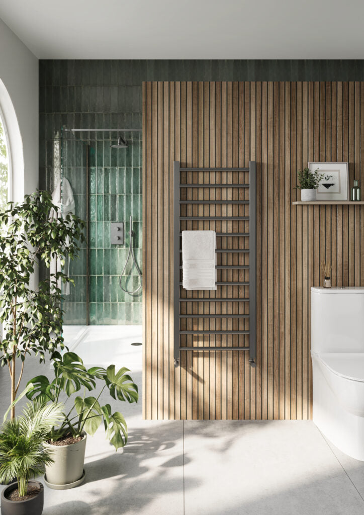 500mm x1200 mm Alexa Heated Towel Rail Bathroom Radiator