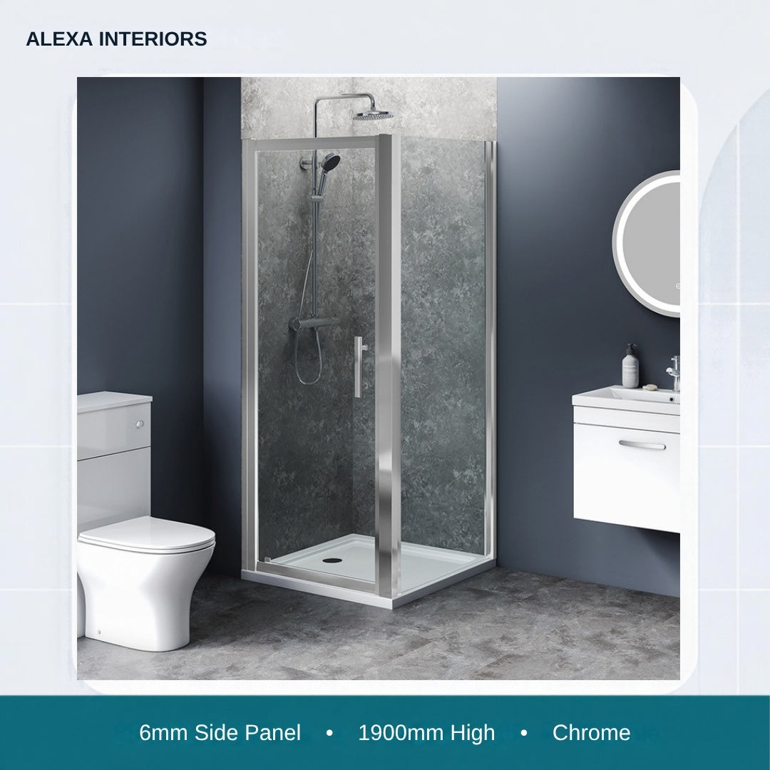 Alexa Interiors 6mm side panel chrome