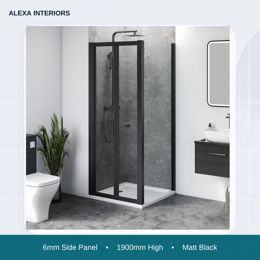 Alexa Interiors 6mm side panel matt black