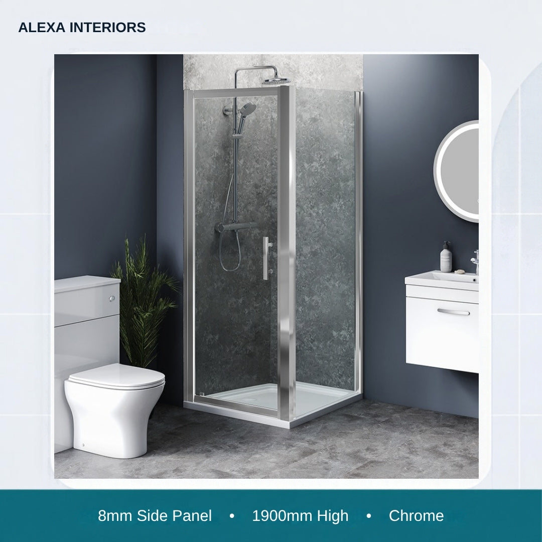 Alexa Interiors 8mm side panel chrome
