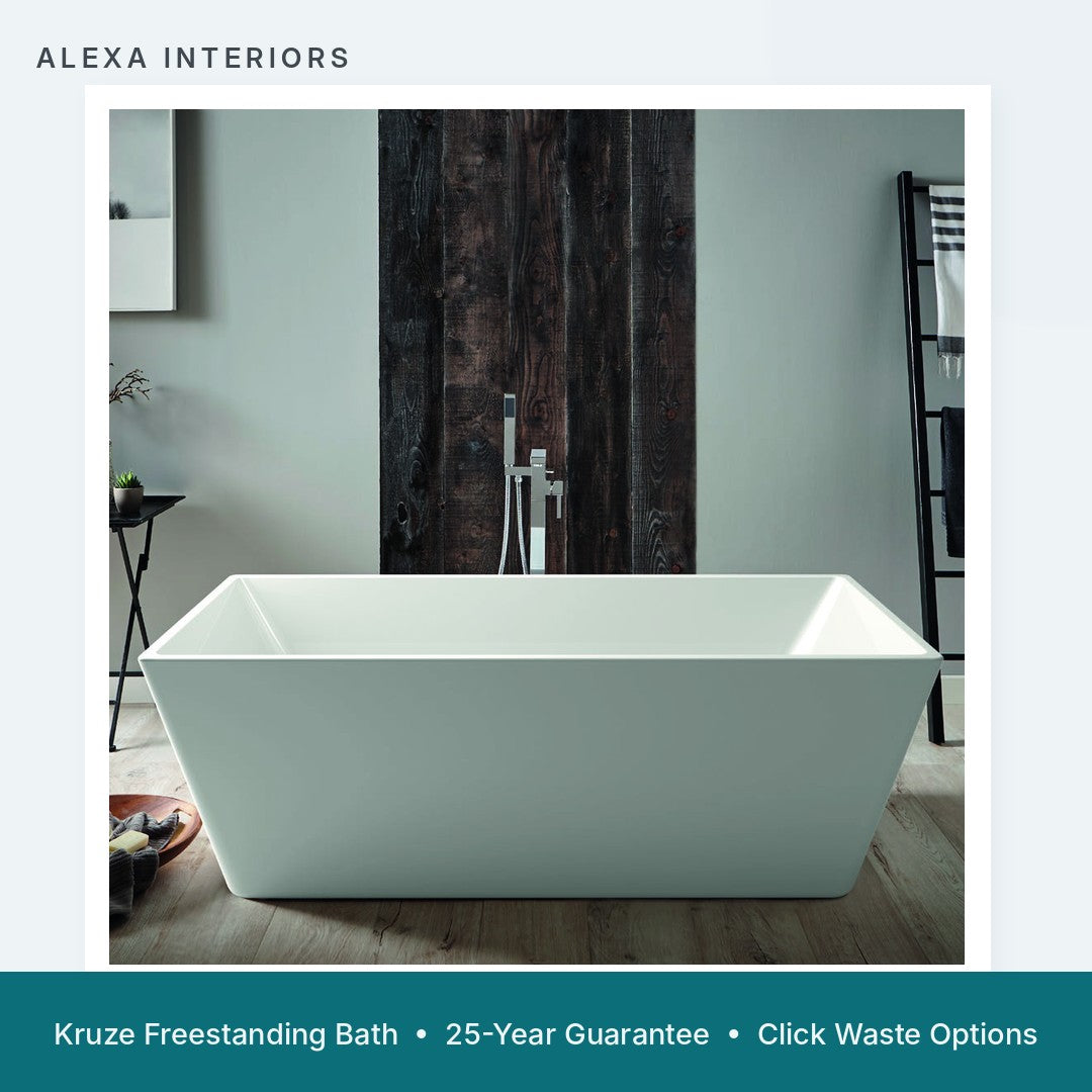 Alexa Kruze Freestanding Bath - 25-Year Guarantee