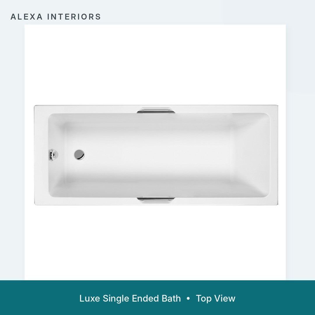 Alexa Luxe Single Ended Bath - Top View