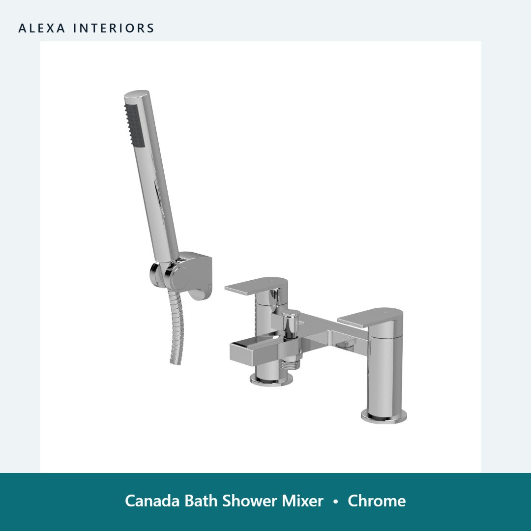 Canada Bath Shower Mixer in Chrome